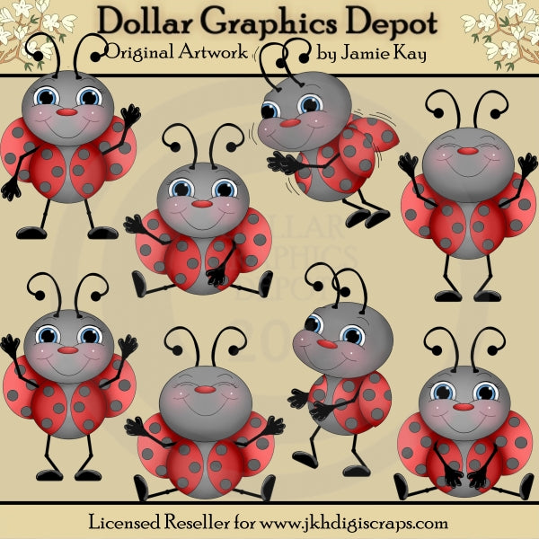 Ladybugs - Clip Art