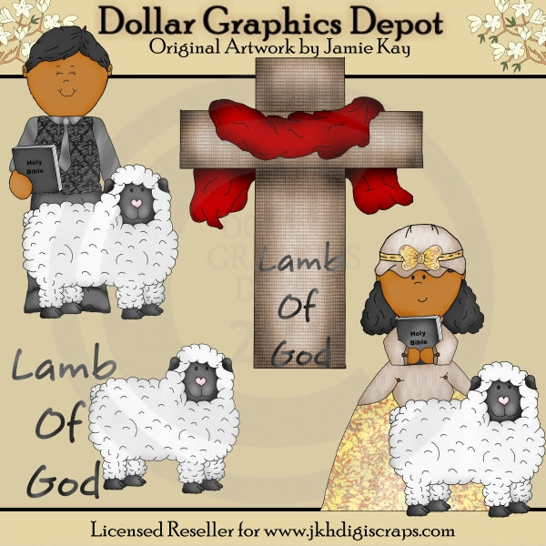 Lamb of God 3 - Clip Art