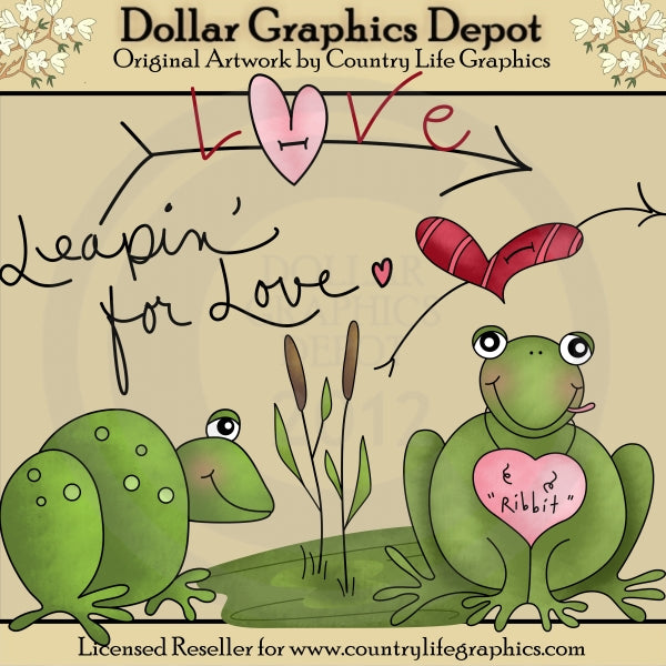 Leapin' For Love - Clip Art