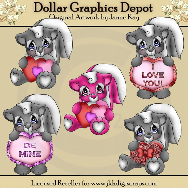 Lil' Bell - Valentines - Clip Art