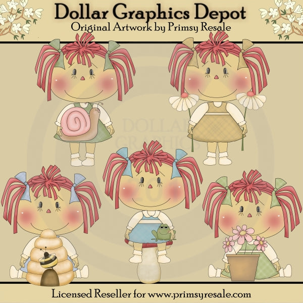 Lil' Spring Annies - ClipArt