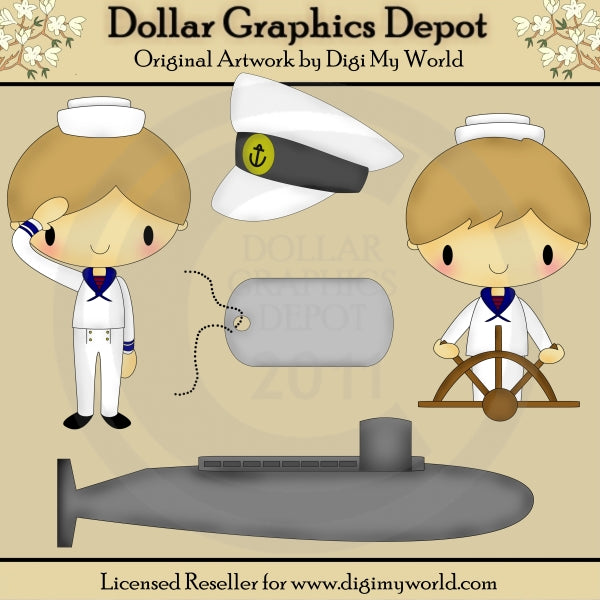 Little Sailor - Clip Art