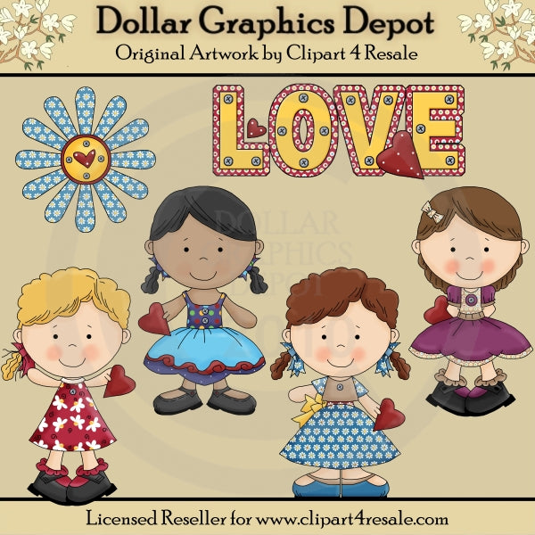 Lovely Ladies - Clip Art - DCS Exclusive