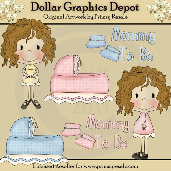 Mommy To Be 2 - Clip Art
