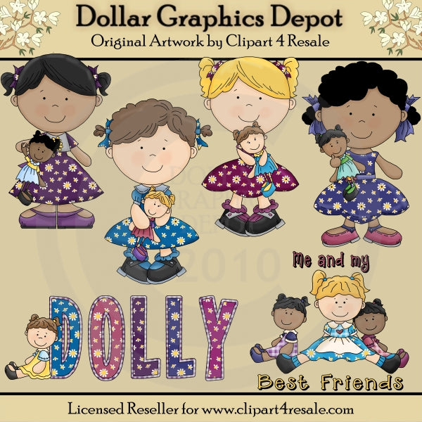 My Best Dolly - Clip Art - DCS Exclusive