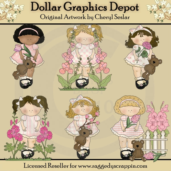 Mi Niña - Bonita En Rosa - Clipart