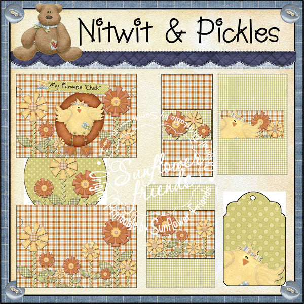 Set de regalo para pollitos favoritos de Nitwit &amp; Pickles