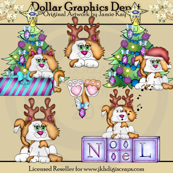 Navidad de Oscar - Clipart