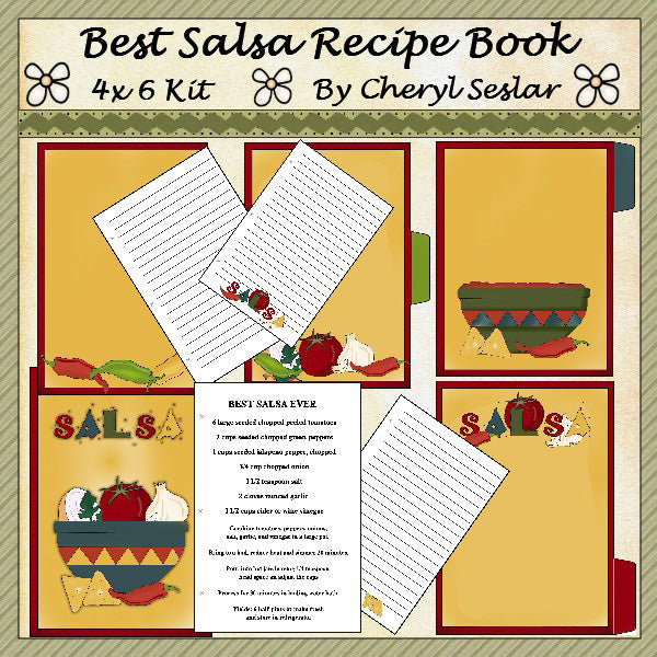 Best Salsa Recipe Book By Cheryl Seslar