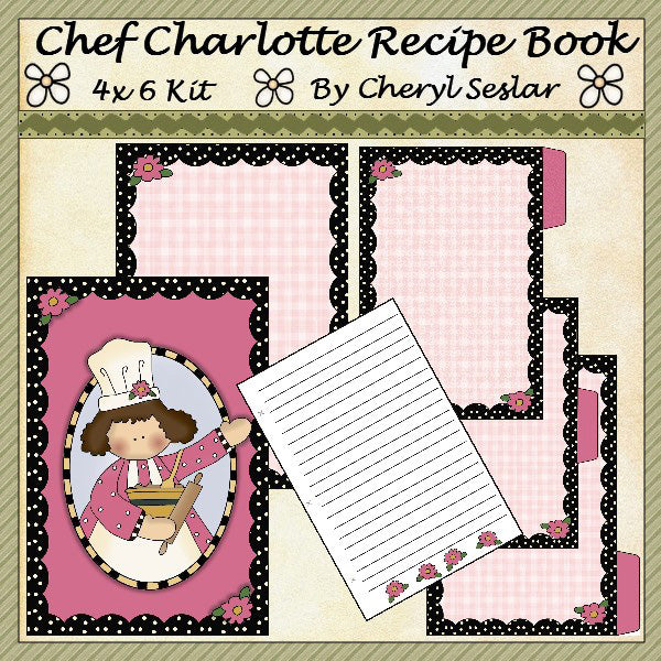 Libro di ricette dello chef Charlotte di Cheryl Seslar
