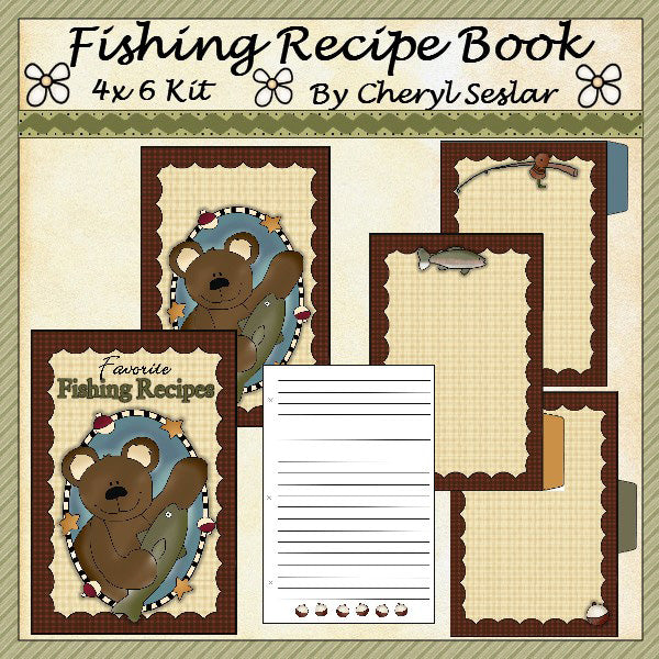 Fishing Recipe Book By Cheryl Seslar