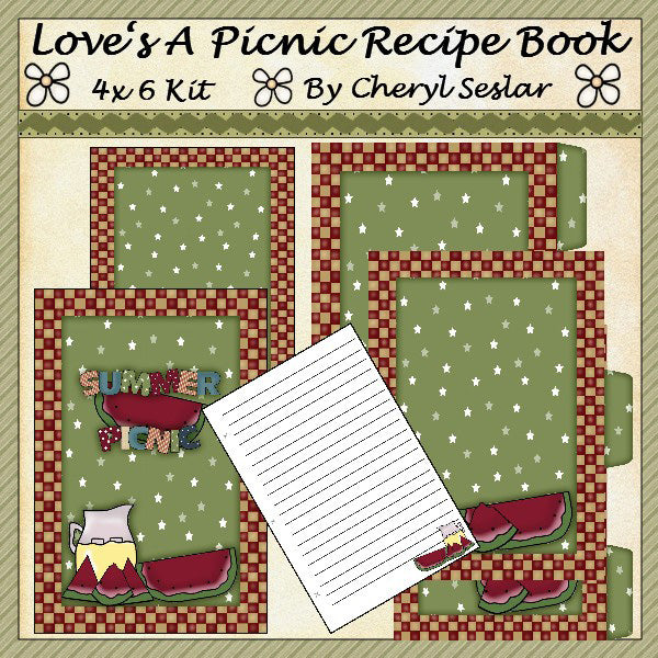 Loves A Picnic Recipe Book By Cheryl Seslar