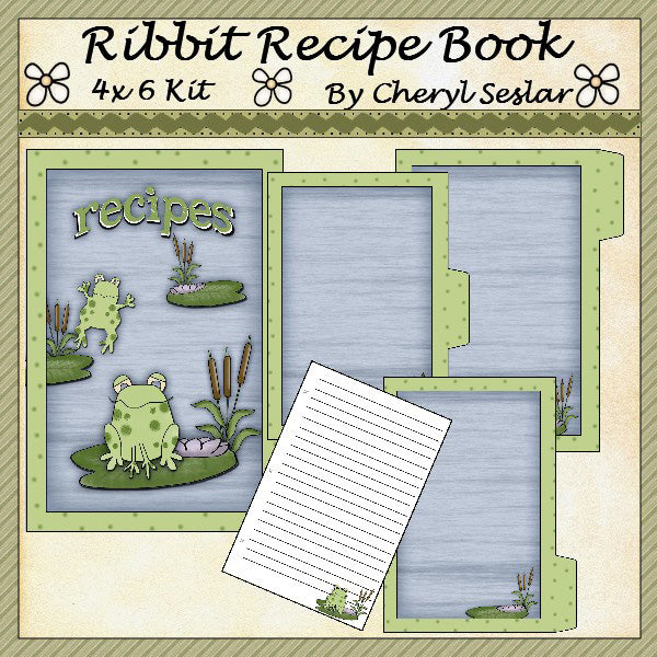 Ribbit Recipe Book By Cheryl Seslar