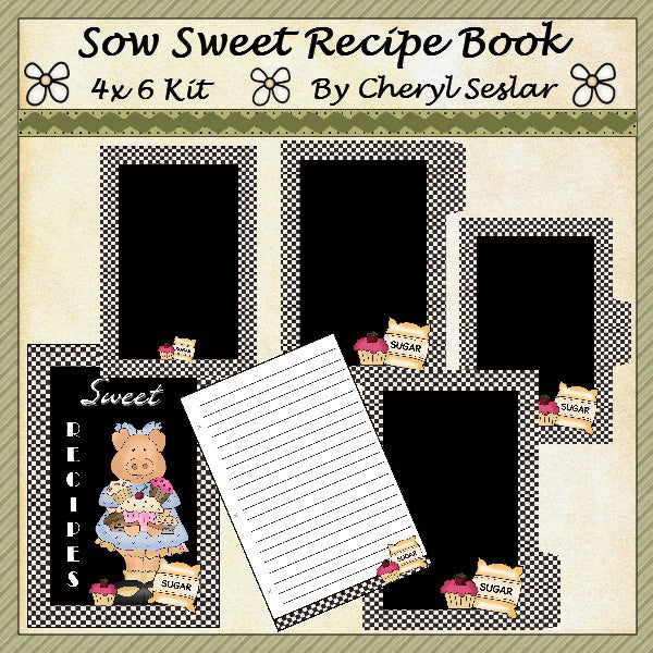 So Sweet Recipe Book By Cheryl Seslar