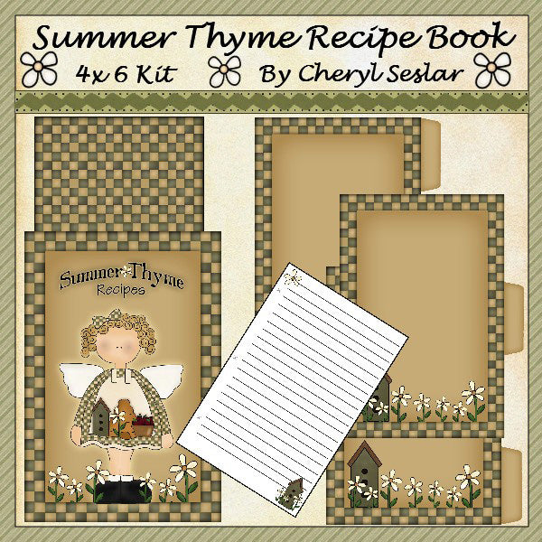 Libro de recetas de tomillo de verano de Cheryl Seslar