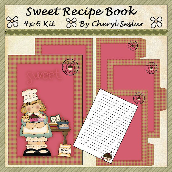 Libro de recetas dulces de Cheryl Seslar