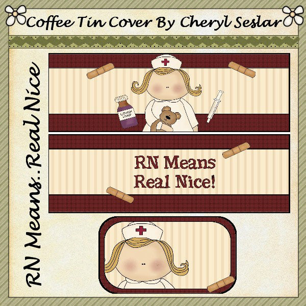 ~RN significa muy agradable~ Lata de café *ctc43