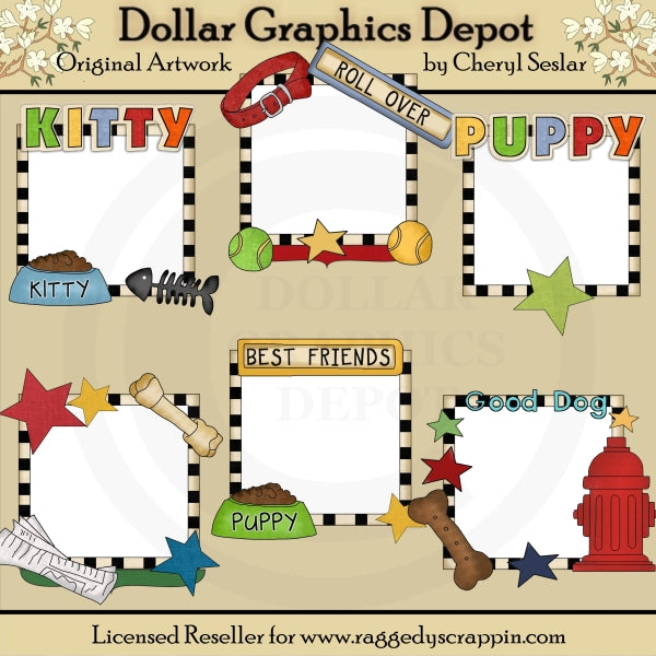 Ayudantes de imágenes - Pequeñas mascotas - Clipart