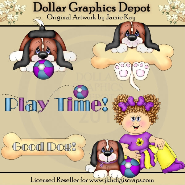 Play Time Pals 2 - Clip Art