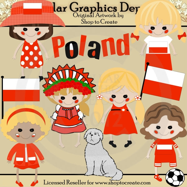 Polish Dolls - Clip Art