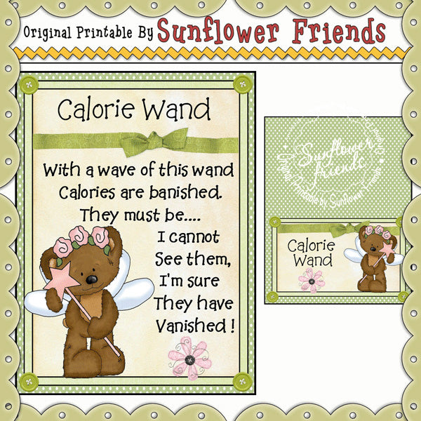 ~ Calorie Wand ..Helps to vanish away calories~