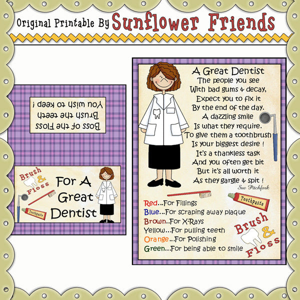 For A Lady Dentist   *MM402