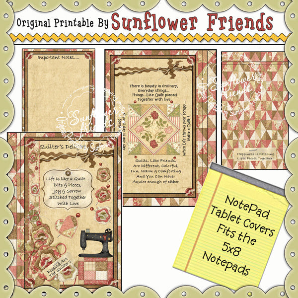 ~Quilters Delight~ Custodia per tablet Note (06)