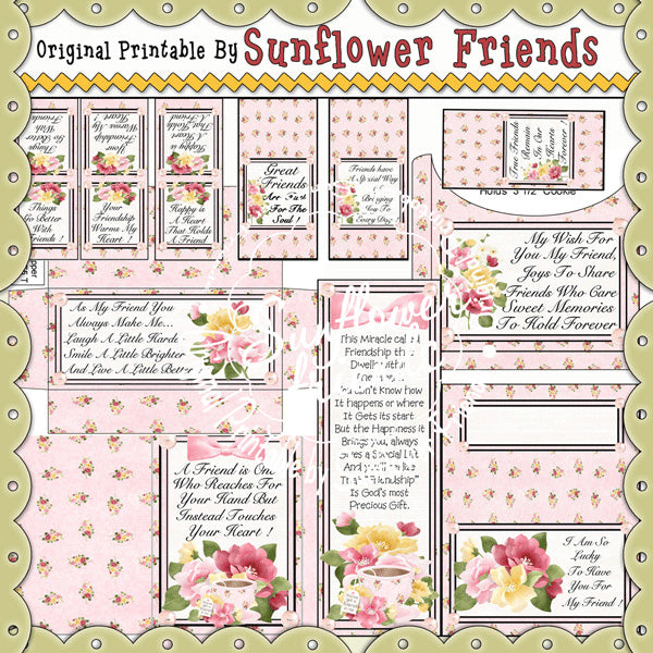 Friends Forever...17 Pc. Printable Pack