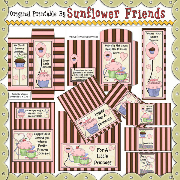 Princess ~ 11 Piece Printable Pack