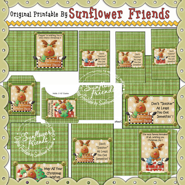 Reindeer Pause Printable Pack