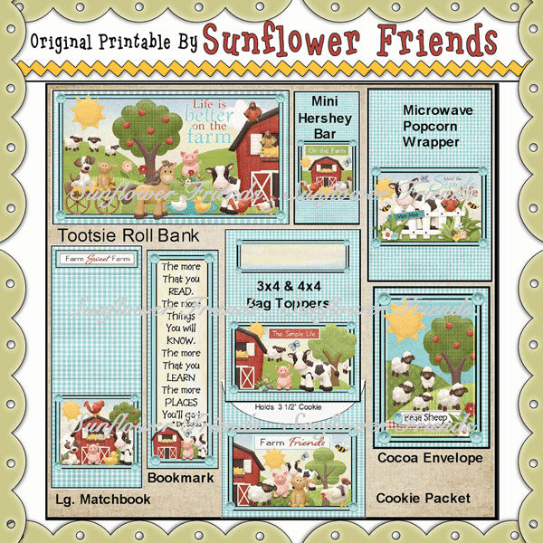 Simple Life...9 Piece Printable Pack – Digital Craft Supplies