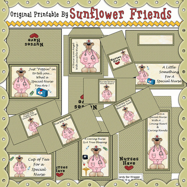 Special Nurse ~ 12 Piece Printable Pack