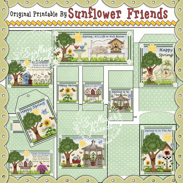 Spring Is Sprung ...15 Piece Printable Pack