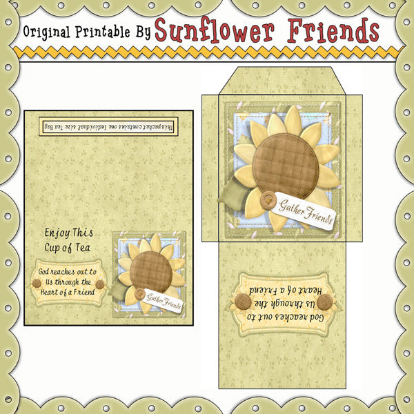 ~Heart Of A Friend~  Tea Bag   **FF334