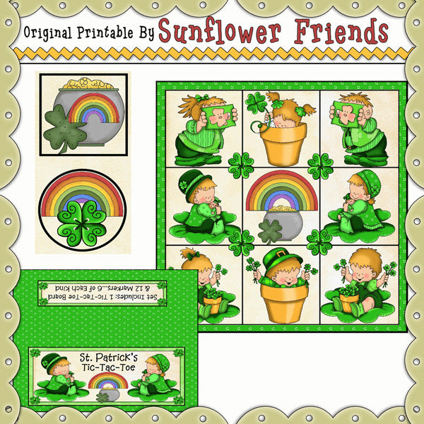 St. Patrick's     Tic-Tac-Toe Set    *TTT_333