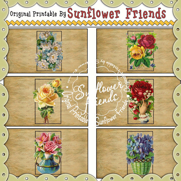 Vintage / Victorian Kleenex Wrappers...Set_B