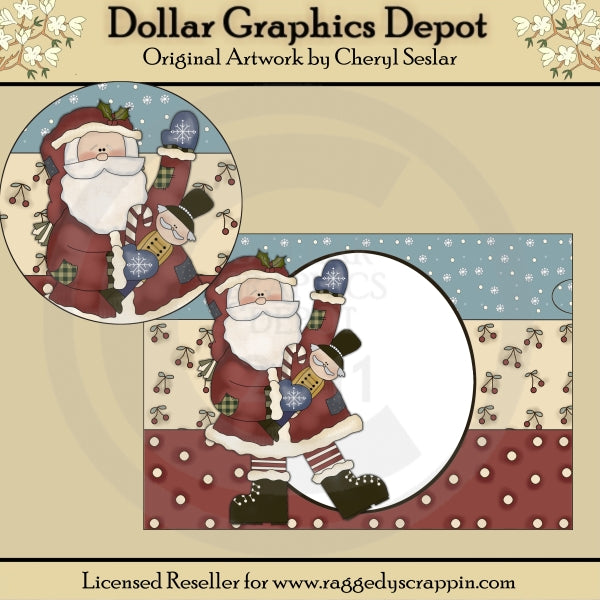 Santa - Paint Can Set