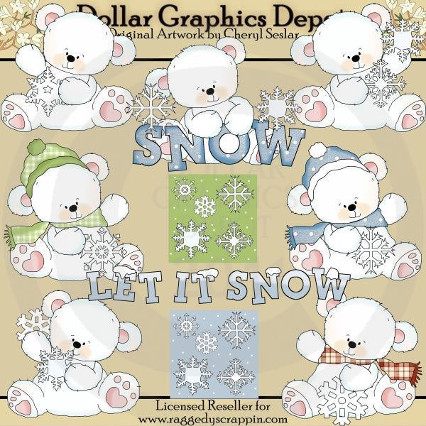 Snowflake Polar Bears