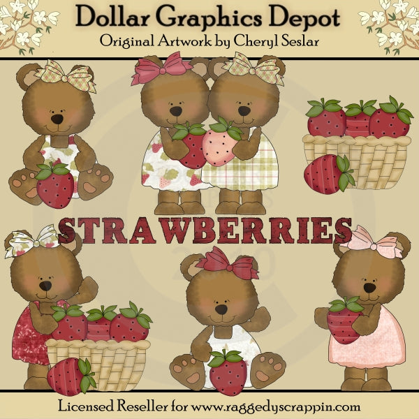 Strawberry Bears - *DCS Exclusive*