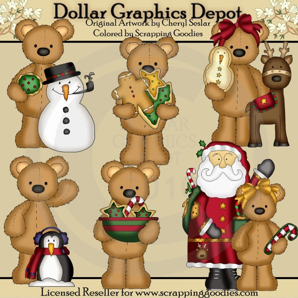 Orsi di peluche - Natale