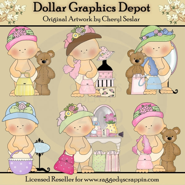 Dolci baby dive - ClipArt
