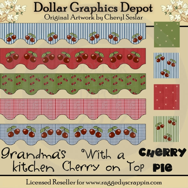 Conjunto de diseñador Sweet Cherries - *Exclusivo de DCS*