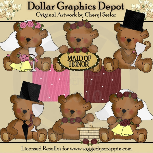 Tattered Teddies - Wedding