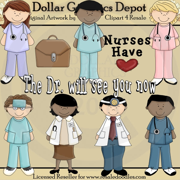The Dr. Will See You Now - Clip Art