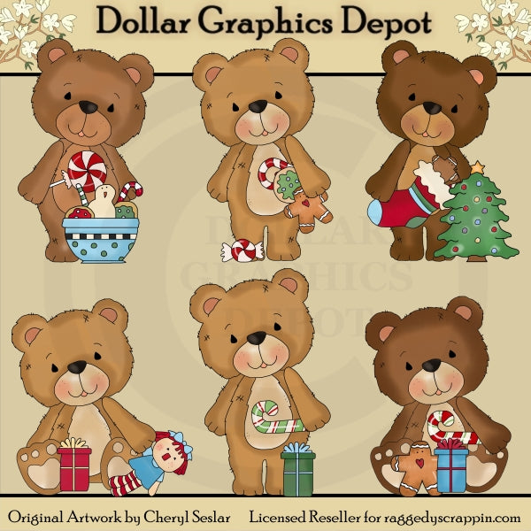 Orsetti senza tempo - Natale - ClipArt