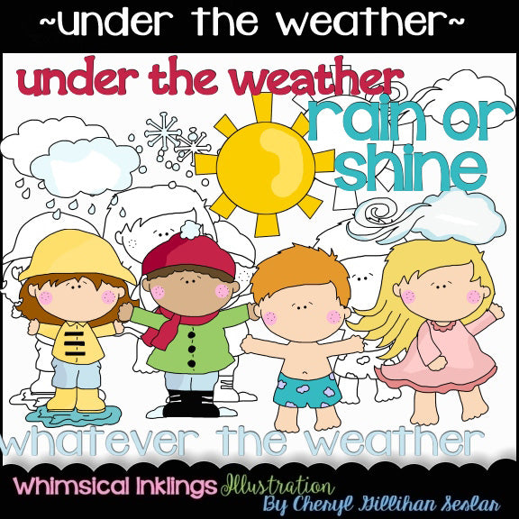 Under The Weather...Clipart Collection