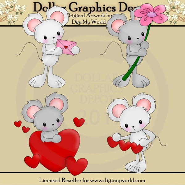 San Valentino Pip Squittisce - ClipArt