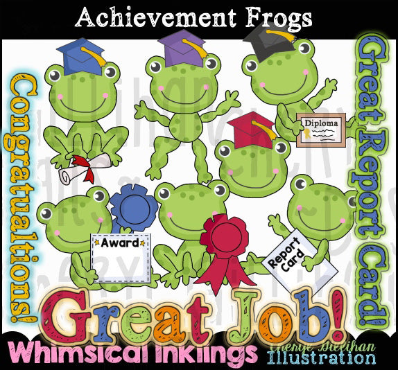 Achievement Frogs....Graphic Collection