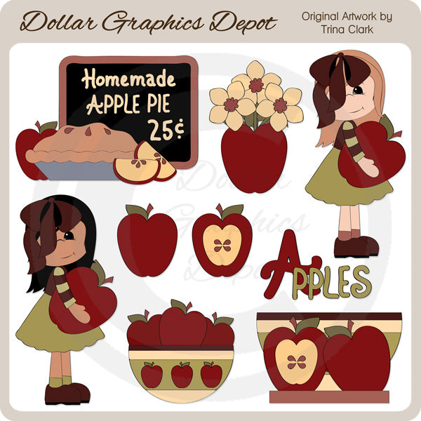 Apple Darling - ClipArt