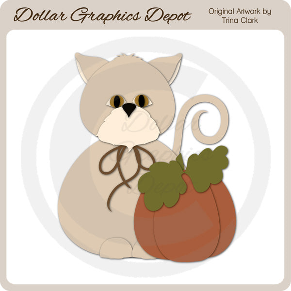 Autumn Kitty 2 - Cutting Files